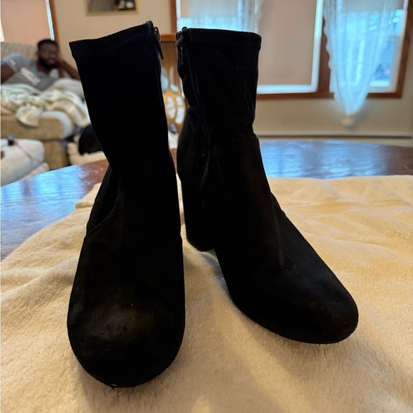 Target Suede Heeled Bootie - Picture 5 of 8